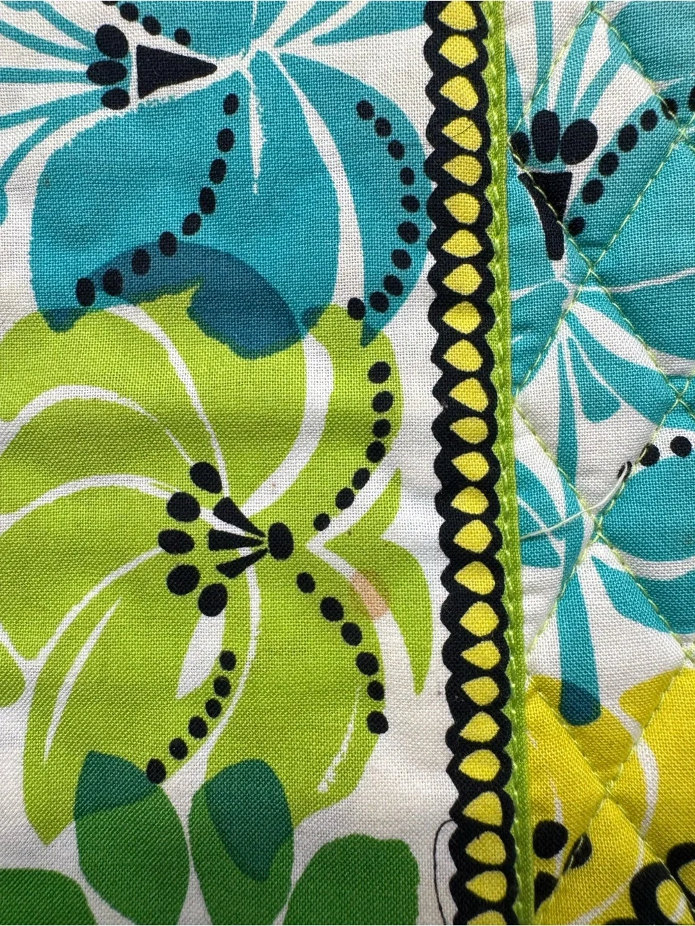 Vera Bradley Lime’s Up 20” laptop sleeve